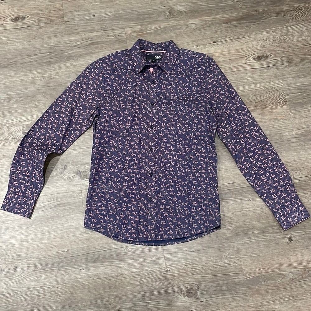 G by Guess button down long sleeve shirt